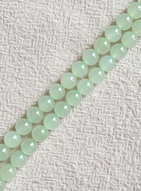 天然和田玉青白玉手串