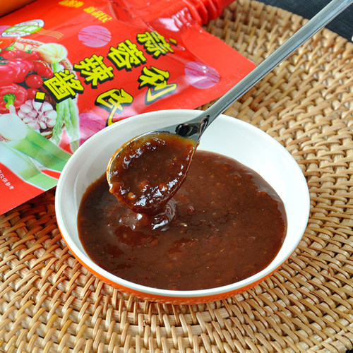 天津利民蒜蓉辣酱烤肉酱125克1袋烧烤炖鱼味道鲜美老品牌老味道 - 图3