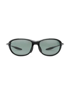 海外代购MauiJim男士太阳眼镜防紫外线护目偏光亮黑框户外出行