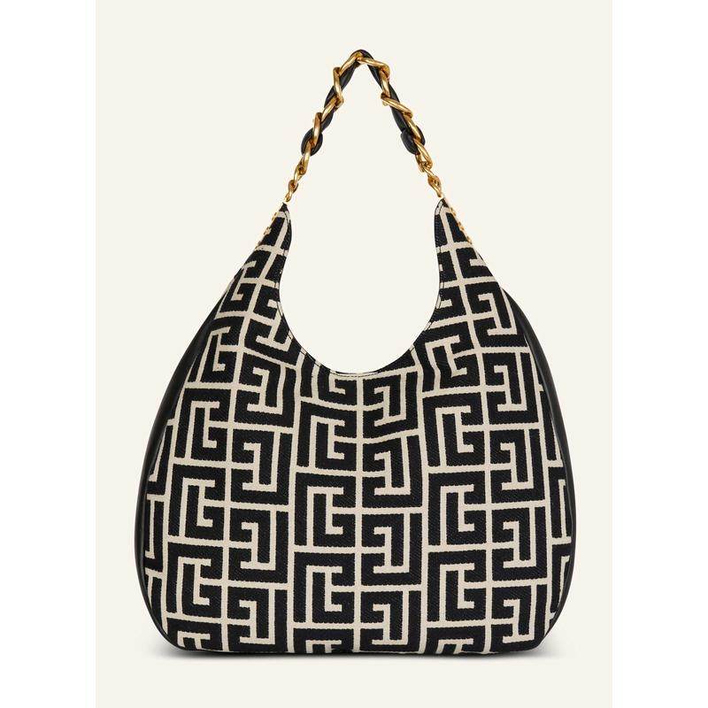 代购BALMAIN女士购物袋可手提可肩背大容量轻便携带金属logo,淘宝优惠券,粉丝福利购,淘宝优惠卷