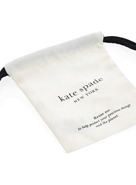 代购kate spade女士珍珠吊坠优雅精致时尚点缀白色珍珠金色金属