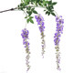 Simulated wisteria flower wedding ceiling fake flower high-end flower vine