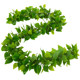 Simulated grape leaves decorative fake flower rattan plastic leaves