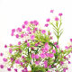 Simulated starry air conditioner heating pipe wrapped in plastic flowers