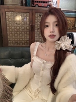 First dream POKEMENG Snow pine velvet suede with 100 hitch harness