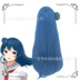 LoveLive! Ánh nắng mặt trời !! Tsushima Shinko Mái tóc dài thẳng màu xanh + tóc búi cosplay tóc giả - Cosplay cosplay sexy Cosplay