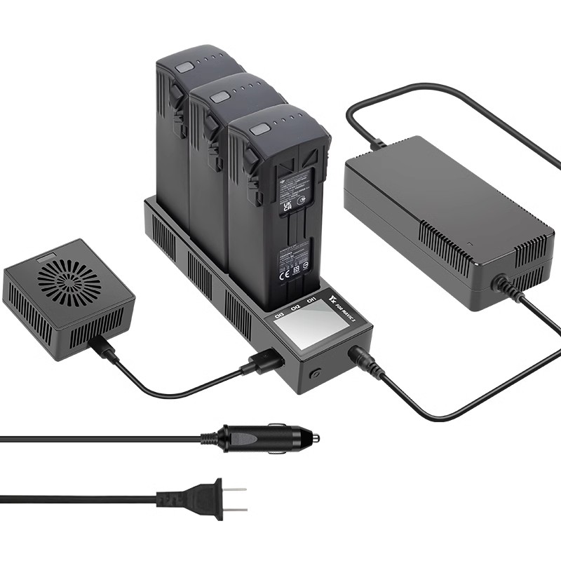 适用大疆御3充电器快充MAVIC3Pro遥控器多充并充板充电管家配件 - 图3