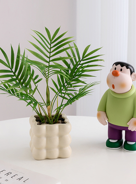 仿真绿植散尾葵桌面盆栽