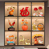 Living room wine cabinet TV cabinet high-end decorative items