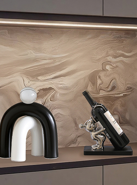 2025家居好物摆件轻奢高档酒柜装