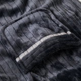 Мужской демисезонный коралловый бархатный длинный фланелевый банный халат для влюбленных, утепленная зимняя пижама