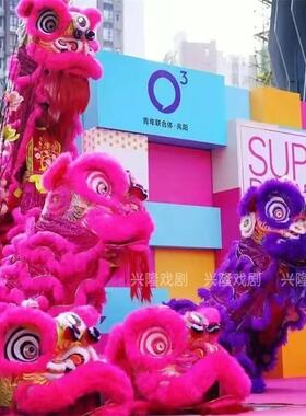 厂家热促舞狮道具醒狮狮头服装