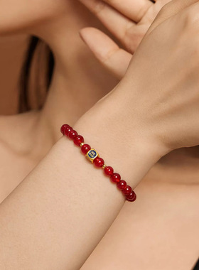 沙金琳琅祥云桶珠diy配件转运珠路路通珐琅吊坠手链百搭配饰