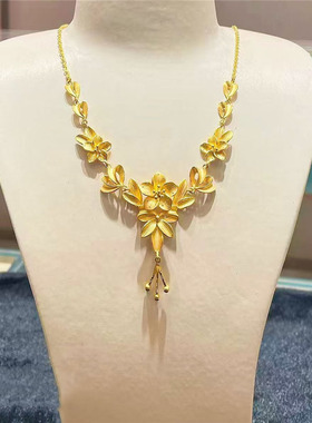 花月佳期三生花婚嫁套链女项链