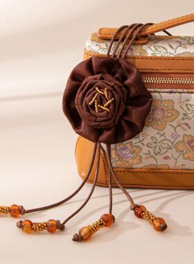 风和复古小香风桑蚕丝项链项链