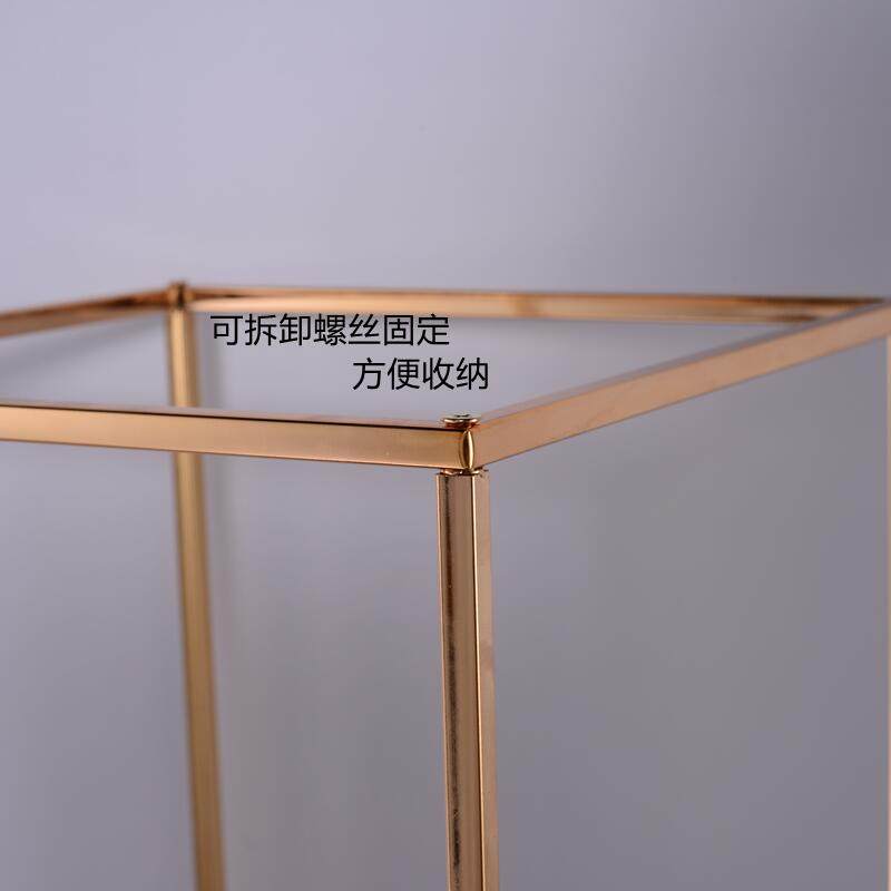 婚庆婚礼道具方框几何路引花架舞台架子室内布置装饰铁艺金色t台,淘宝优惠券,粉丝福利购,淘宝优惠卷