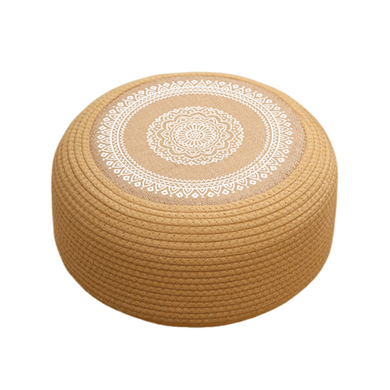 坐垫蒲团坐墩小凳子日式家用榻榻米脚凳客厅阳台加厚加高圆凳墩子,淘宝优惠券,粉丝福利购,淘宝优惠卷