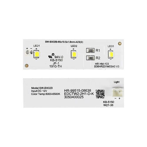适用新飞冰箱LED灯BCD-286EGA灯条YBP007661灯板SW-BX02B照明灯泡 - 图2