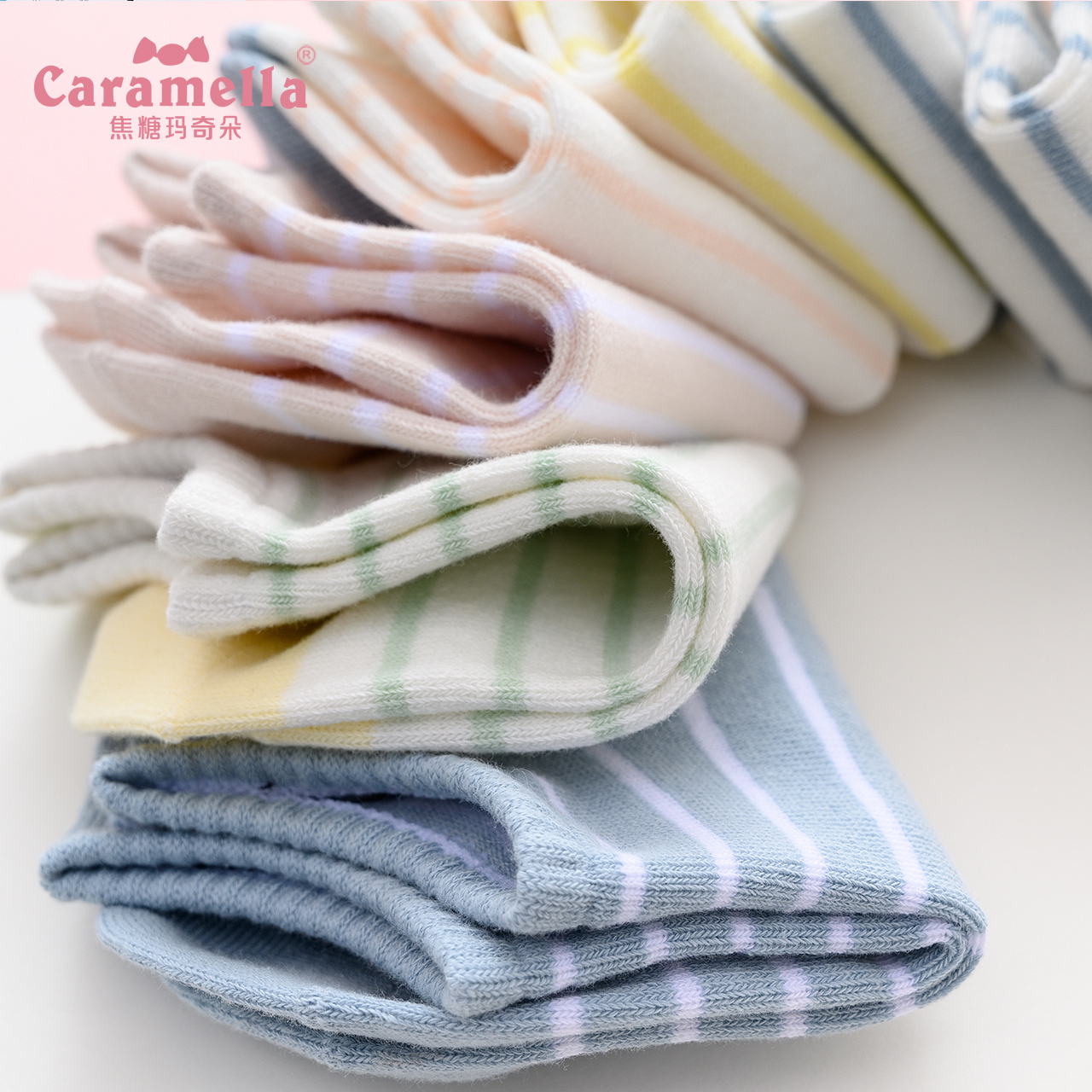 caramella服饰旗舰店CARAMELLA袜子女夏天中筒袜棉袜薄款短袜低帮浅口纯色袜子女ins潮2