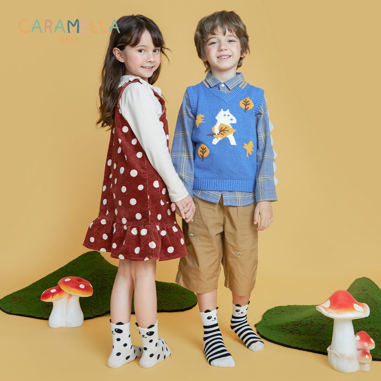 caramella服饰旗舰店caramella婴儿纯棉袜子夏季童袜男童女童中筒卡通地板袜宝宝船袜1