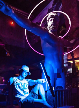 玻璃钢欧式音乐餐吧酒吧KTV