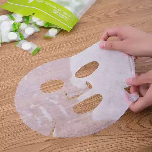 Влажная косметическая маска для лица из нетканого материала, для салонов красоты