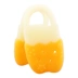 悦 Bé teether cắn nhựa răng hàm bé có thể được đun sôi Thực phẩm tiếp xúc với silica gel 6-12 tháng - Gutta-percha / Toothbrsuh / Kem đánh răng Gutta-percha / Toothbrsuh / Kem đánh răng