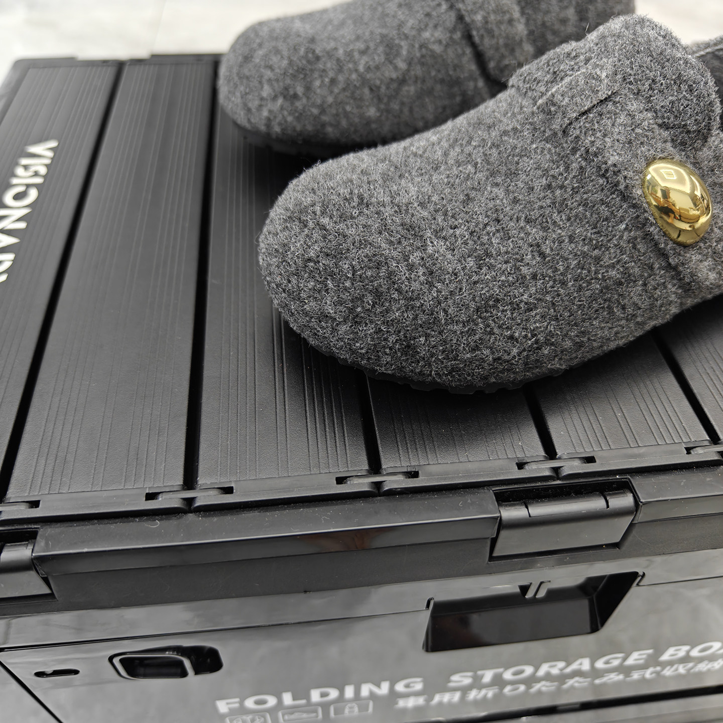 平底加绒毛呢勃肯鞋女2025新款冬季爆款灰色百搭一脚蹬魔术贴单鞋,淘宝优惠券,粉丝福利购,淘宝优惠卷