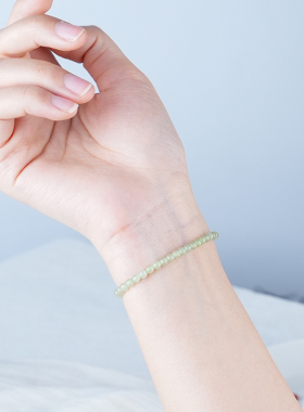 天然和田玉小米珠手串