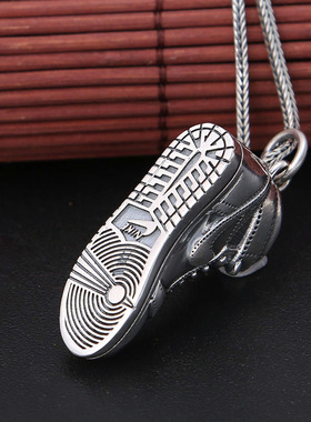 AJ球鞋吊坠挂饰纯银男女通用