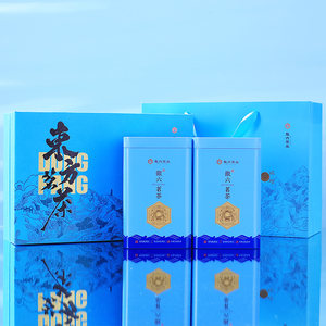 2025新茶上市徽六一级黄山毛峰绿茶茶叶东方茗茶礼盒装206g送礼