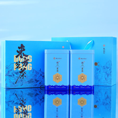 2026新茶上市徽六一级黄山毛峰绿茶茶叶东方茗茶礼盒装206g送礼 - 图0