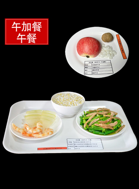 一日正餐指导食物模型2000千卡