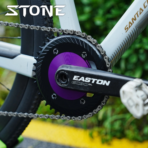 STONE DW BCD110R2 R7100 R8100 R9200一体全铝内偏4mm正负齿单盘 - 图3