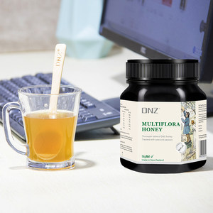DNZ新西兰原装进口蜂蜜纯正天然多花种百花蜂蜜1kg土蜂蜜营养品