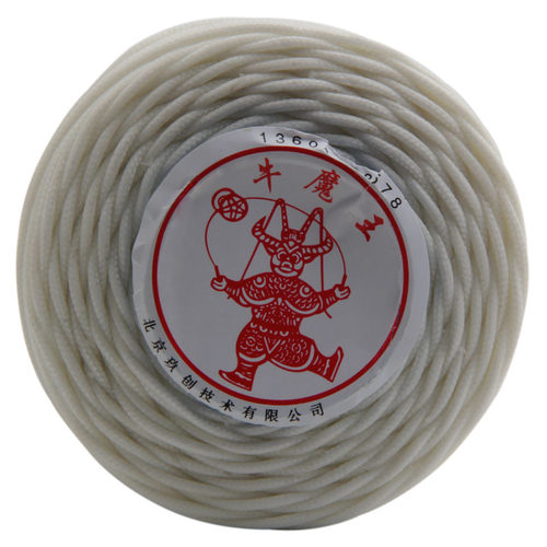 牛魔王单头官方空竹专用带芯打腊线直径二点零圆线 鸣威线新品1.5 - 图1