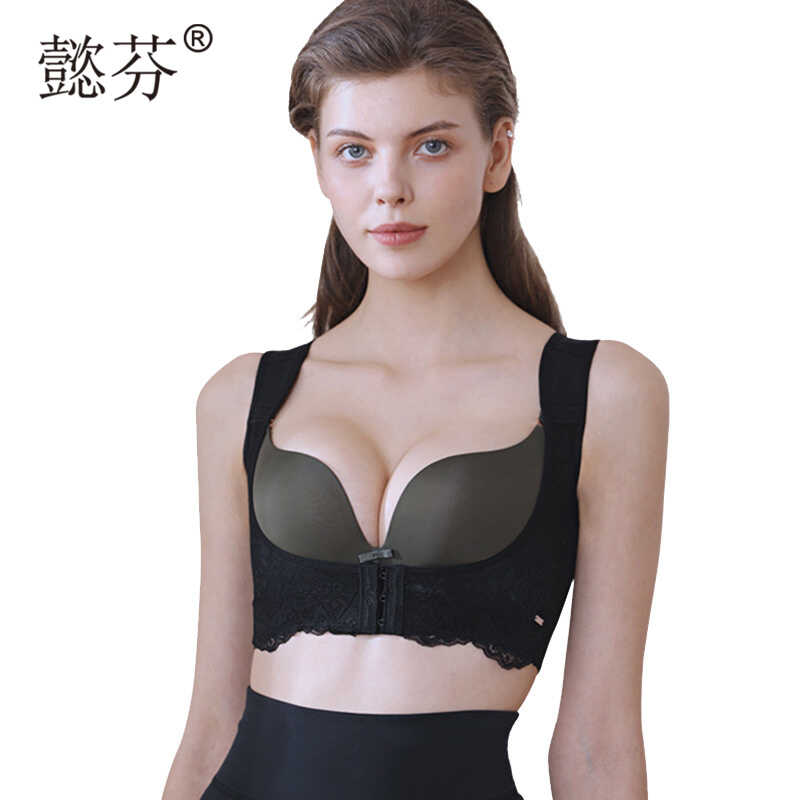 体雕调整型直背收副乳胸托聚拢托胸功能型胸托火山能量石矫正驼背