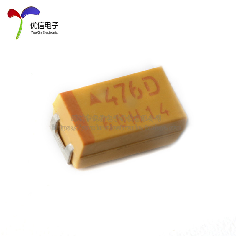 原装正品 贴片钽电容 6032C 47uF(476)±10% 20V TAJC476K020RNJ - 图0