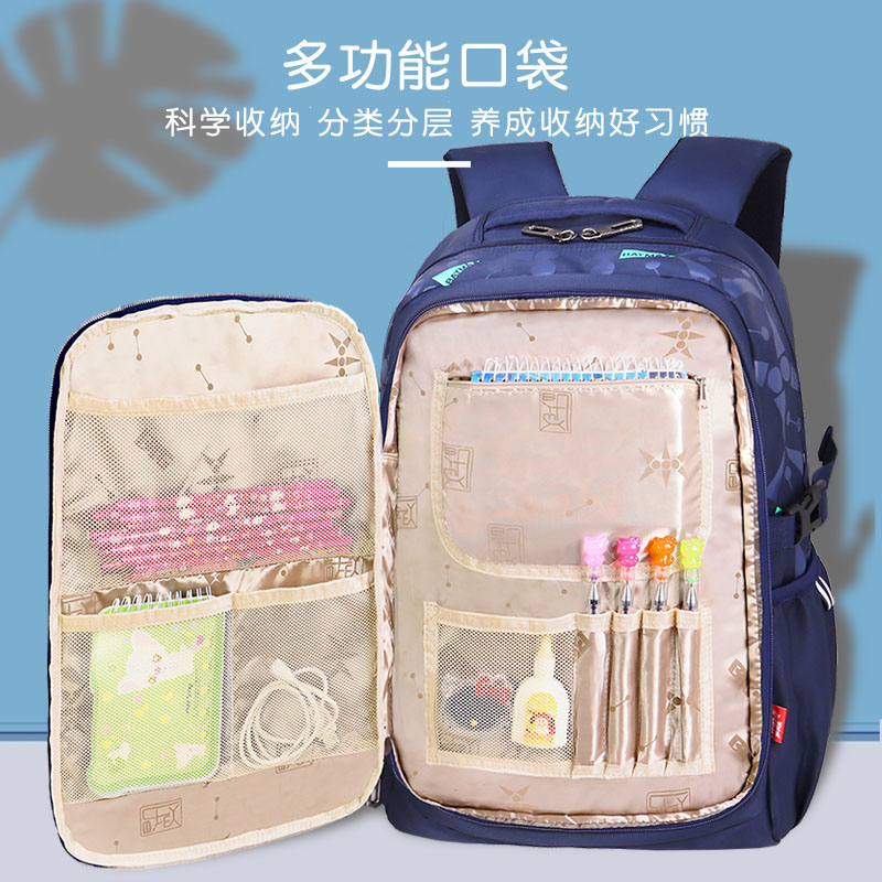 迪士尼小学生4-6年级5男童双肩包 圣喆母婴书包