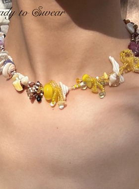 readytoswear贝壳海滩项链