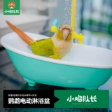 Птицы с ванной коробкой дно птица птица купается на ночь брат Сюанфенг Пейни Тигр Кожаные попугаи игрушки Большой артефакт