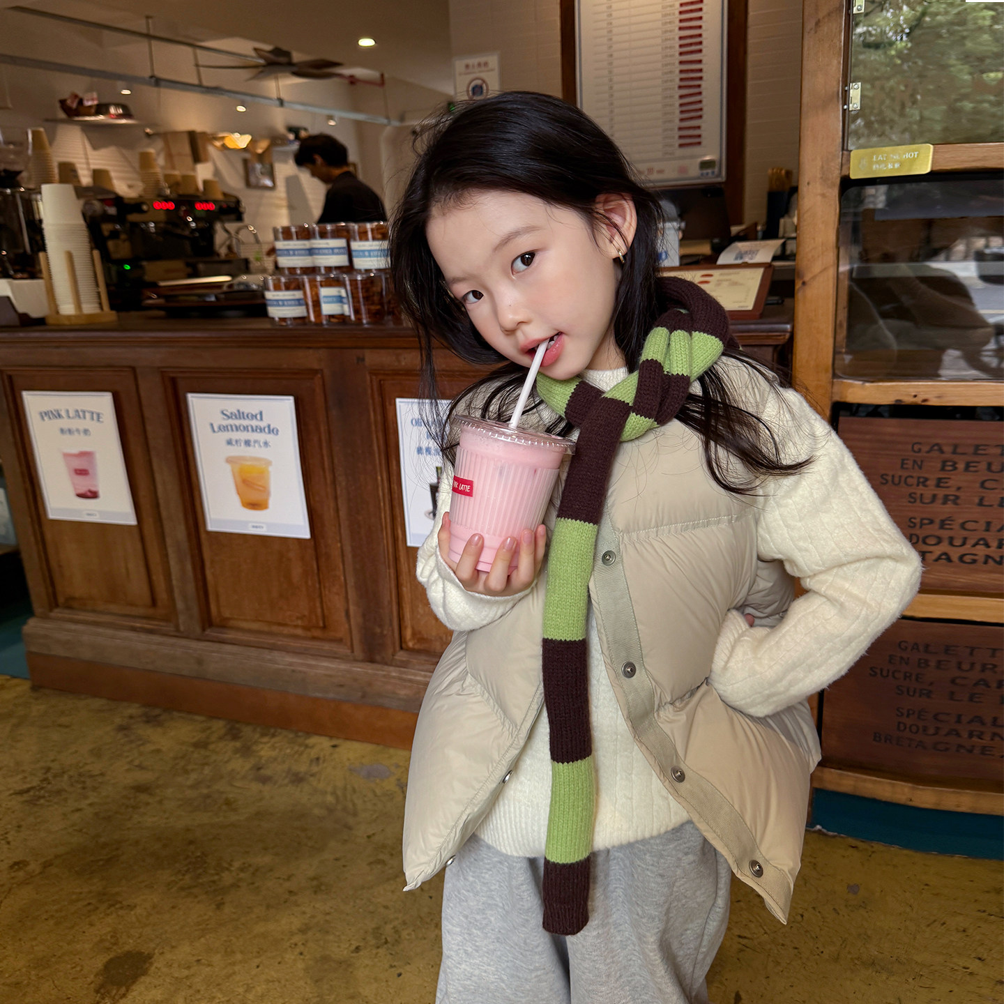 柒号童仓女大童韩版洋气羽绒马甲冬装新款儿童保暖休闲无袖外套潮,淘宝优惠券,粉丝福利购,淘宝优惠卷