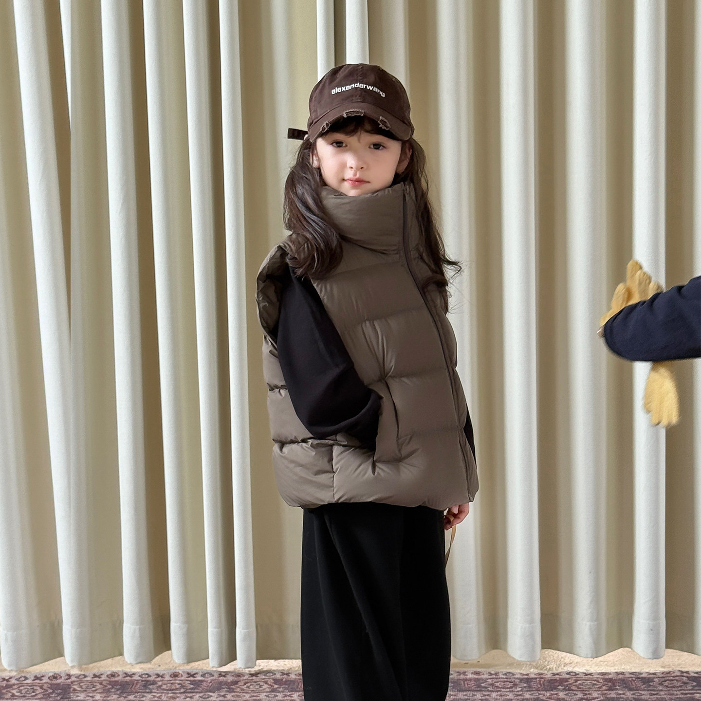 【亲子】柒号童仓女大童时尚保暖羽绒马甲冬装儿童韩版无袖外套潮,淘宝优惠券,粉丝福利购,淘宝优惠卷