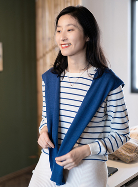 斐雪春季日系女简约大方小披肩