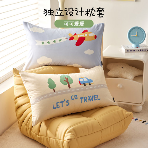 多喜爱儿童四件套汽车公路男孩纯棉全卡通床上用品新品被套三件套 - 图3