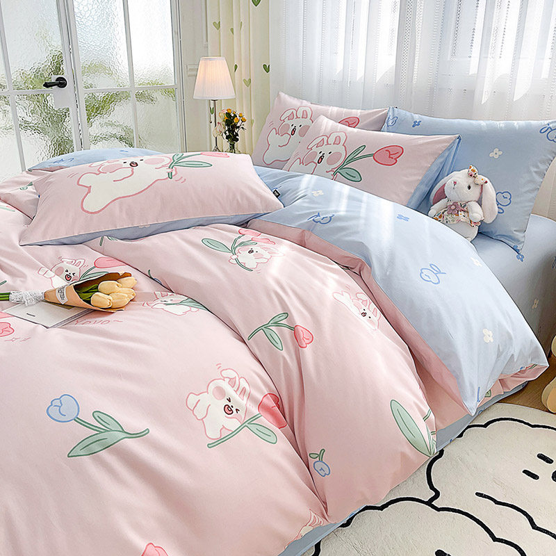 多喜爱全棉四件套卡通床单被套儿童卧室纯棉三件套单双人床品套件,淘宝优惠券,粉丝福利购,淘宝优惠卷