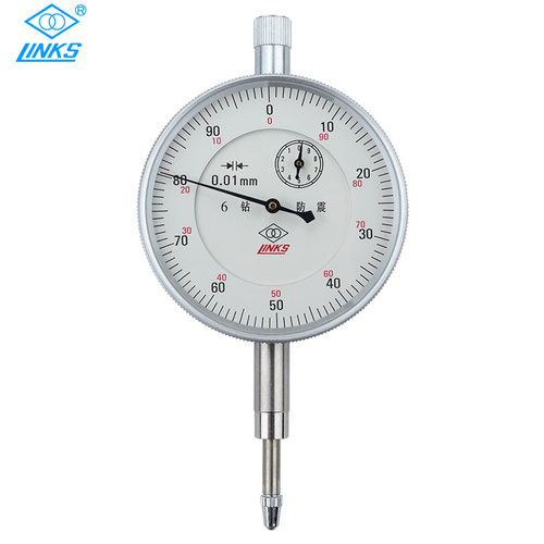 正品哈量百分表0-3-5-10-20-30-50mm 精度0.01 防震千分指示表0-1 - 图3