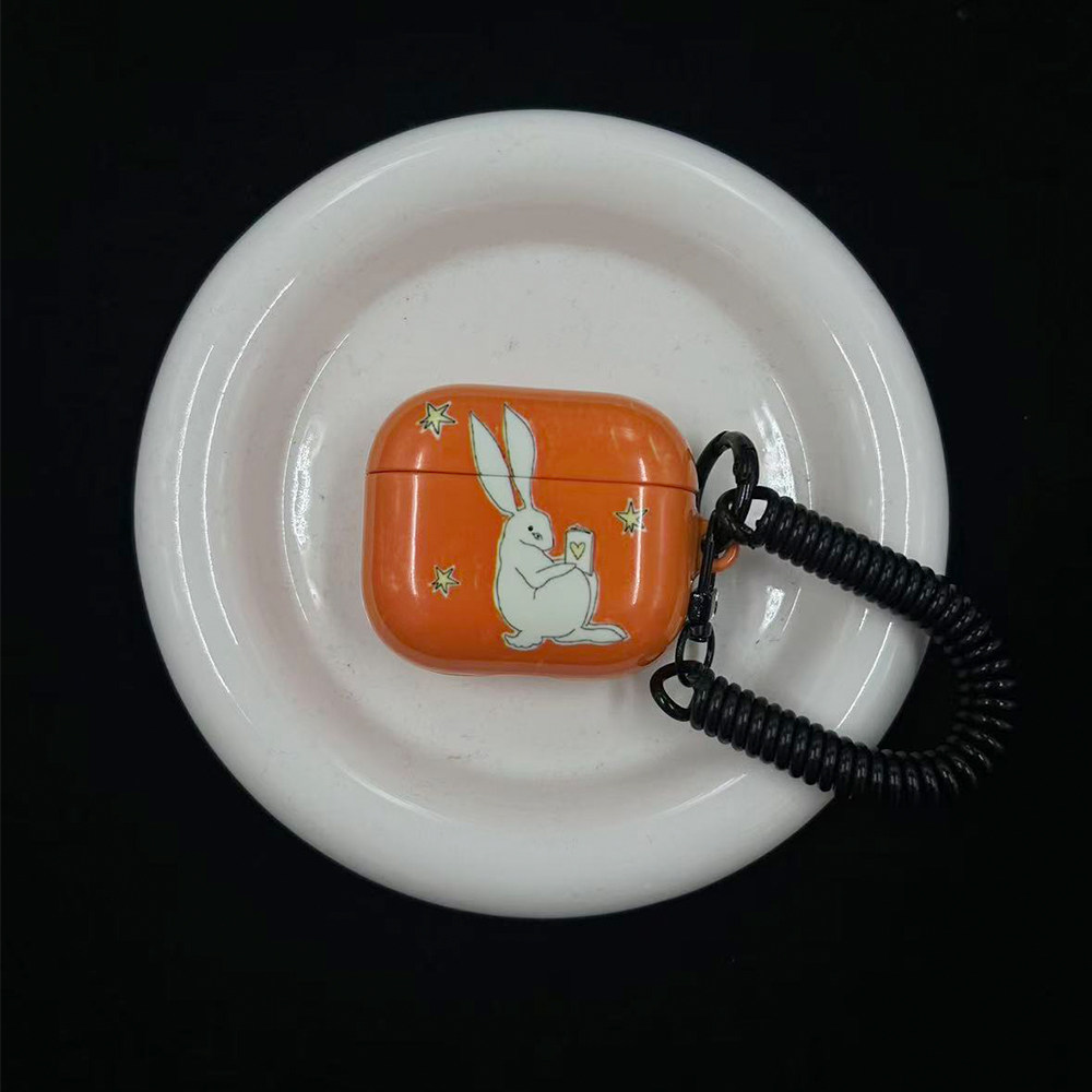 兔子阅读airpodspro2保护airpodspro3菲林硬壳苹果4代耳机保护壳airpods3/pro保护套airpods1/2蓝牙耳机保护,淘宝优惠券,粉丝福利购,淘宝优惠卷