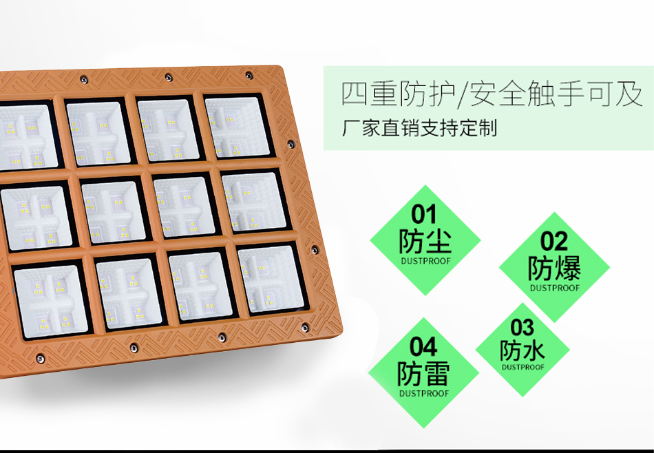 亚明照明LED防爆灯三防灯仓库车间厂房化工厂隔爆加油站灯耐高温 - 图0