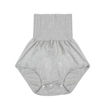 Adult Seniors High Waist Briefs Diaper Paper Diaper Pocket Open Gear Panties Belly Cotton Full Trouser Head Incontinence Urinals Pants